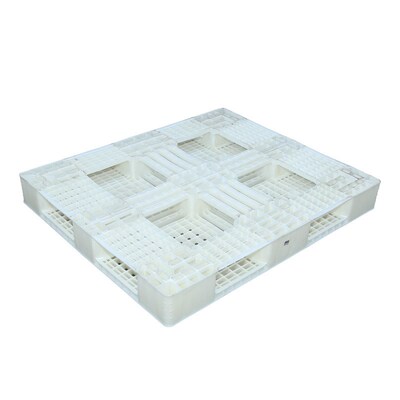 白色网格田字型塑料托盘塑胶卡板叉车垫板冷库栈板地台板仓储货架