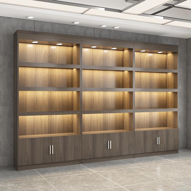 酒架展示柜陈列架可定制超市便利店烟酒柜货架红酒架落地展示酒柜