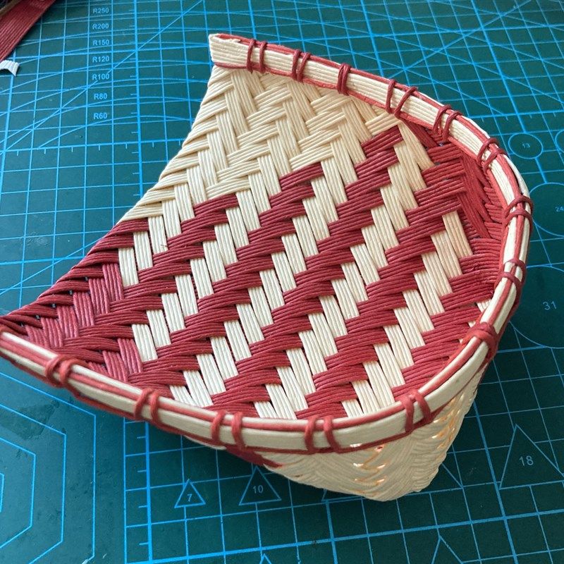 DIY材料包簸箕编织材料包