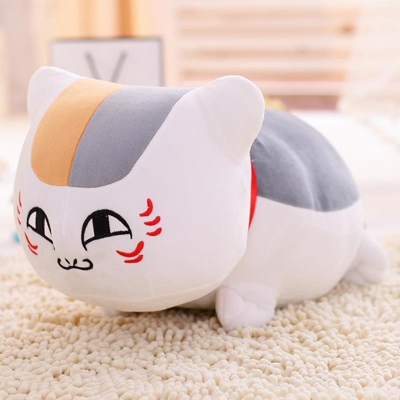 娘口三三夏目友人帐猫咪老师公仔毛绒玩具可爱娃娃玩偶睡觉抱枕女