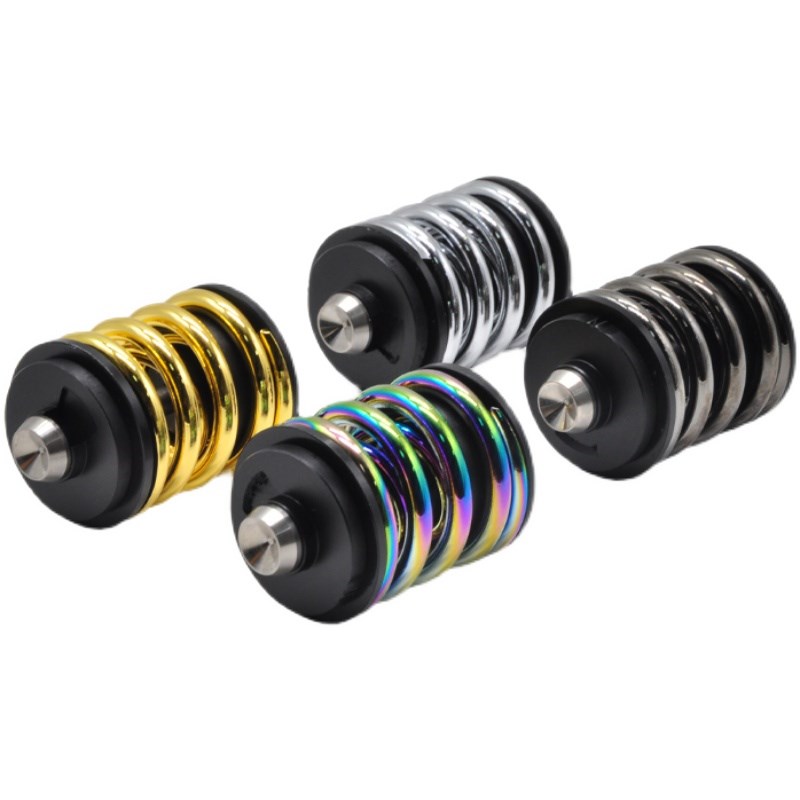 litepro 自行车双层弹簧悬架后减震器单车弹簧后避震器小布减震