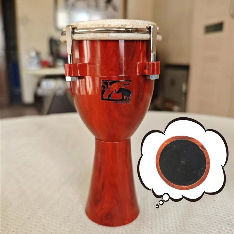【非洲之星】全h红手指鼓,用手指玩的非洲鼓,迷你小乐器可当沙锤