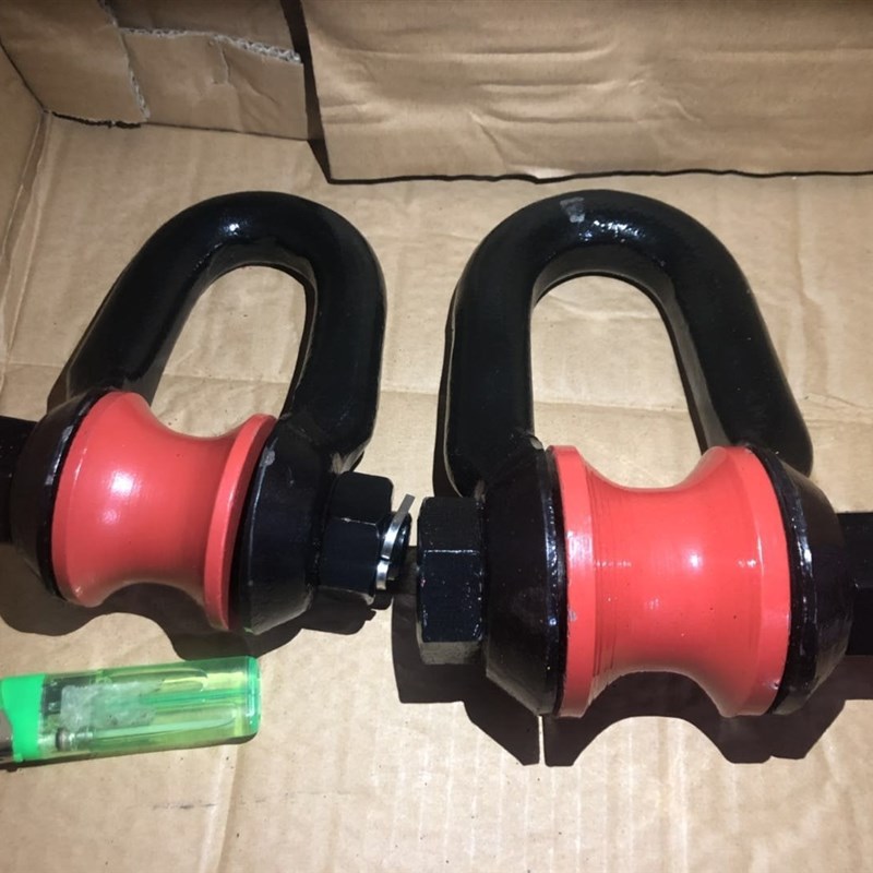 广东高品质船用起重滑轮卸扣式滑车滚轮式卸扣滑轮3吨4T5吨滚轮滑