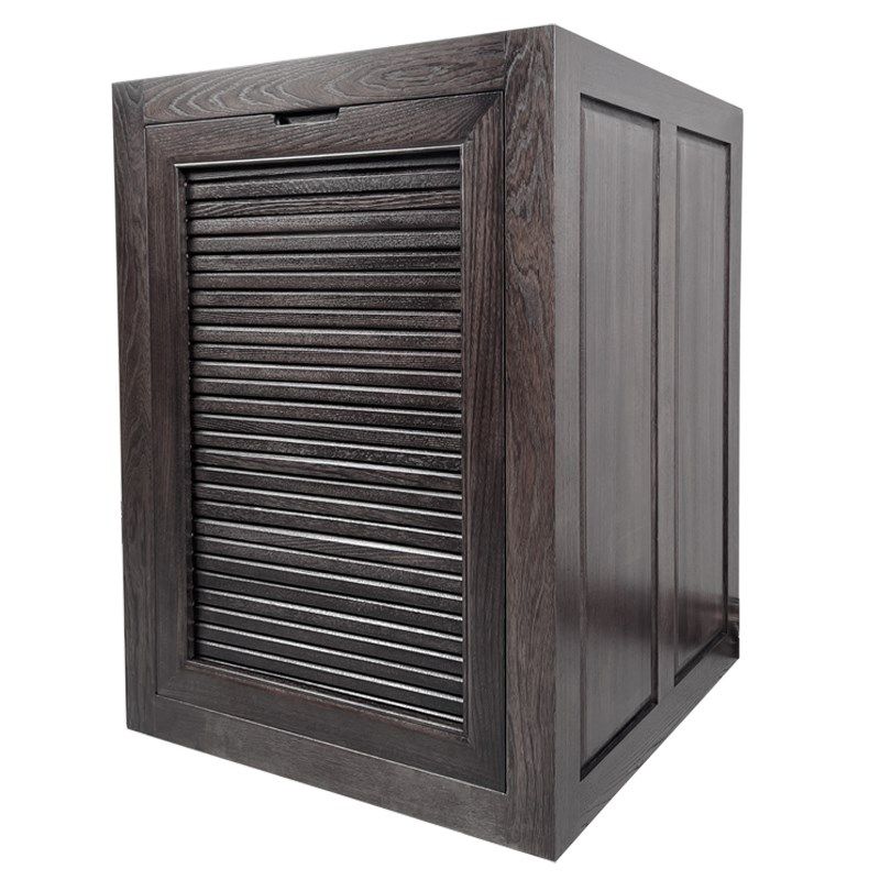 OKING木工鱼缸柜底柜定制草缸海缸龙鱼缸底座客厅隔断水族箱榆木