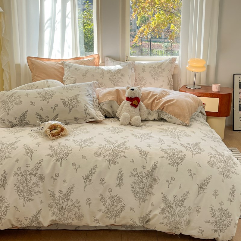 100%全棉斜纹被套单件纯棉被罩单双人卡通学生宿舍160x210被套