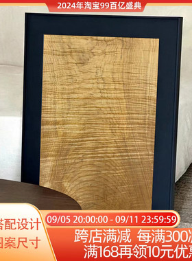 高级感会所中古风装饰画书房餐厅小众DIY树皮挂画艺术ins立体壁画