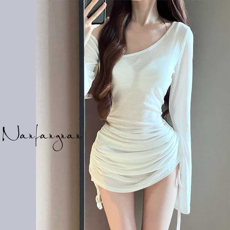辣妹分体泳衣三件套罩衫比基尼套装G海边度假小胸聚拢泡温泉泳装