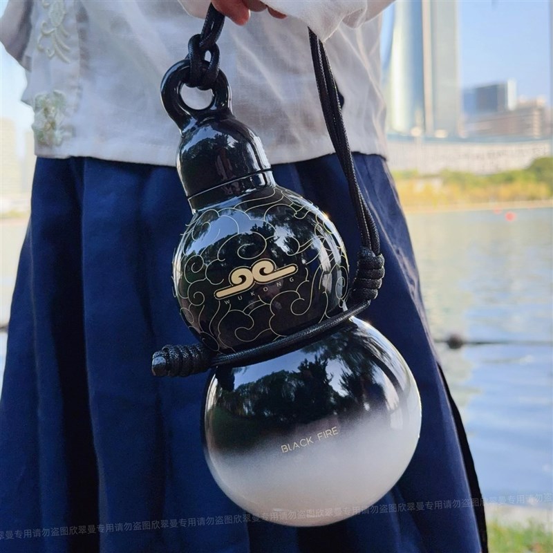 国潮葫芦保温锁冷壶水杯女新款2025高颜值巨好看的保温杯吸管宝宝