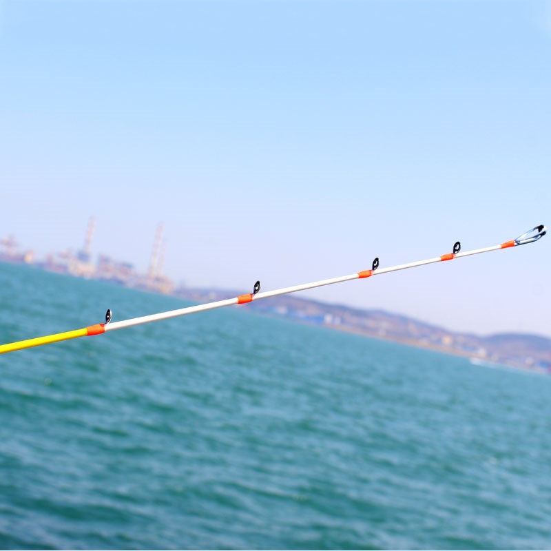 近海船钓碳素小船竿枪直柄 鲈鱼黑鱼白果子20-80号1.6 1.8 -2.7米