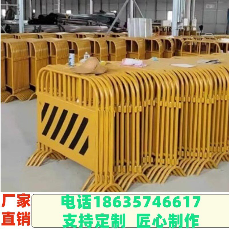 山东铁马护栏移动道路围挡工地临时施J工隔离安全防护栏围栏栅栏