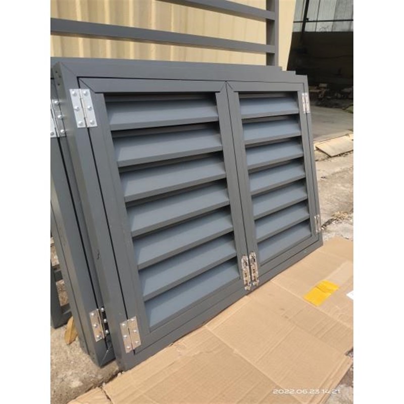 新品厂促厂促铝合金百叶窗定制防雨遮光通风口空调格栅室外空调品