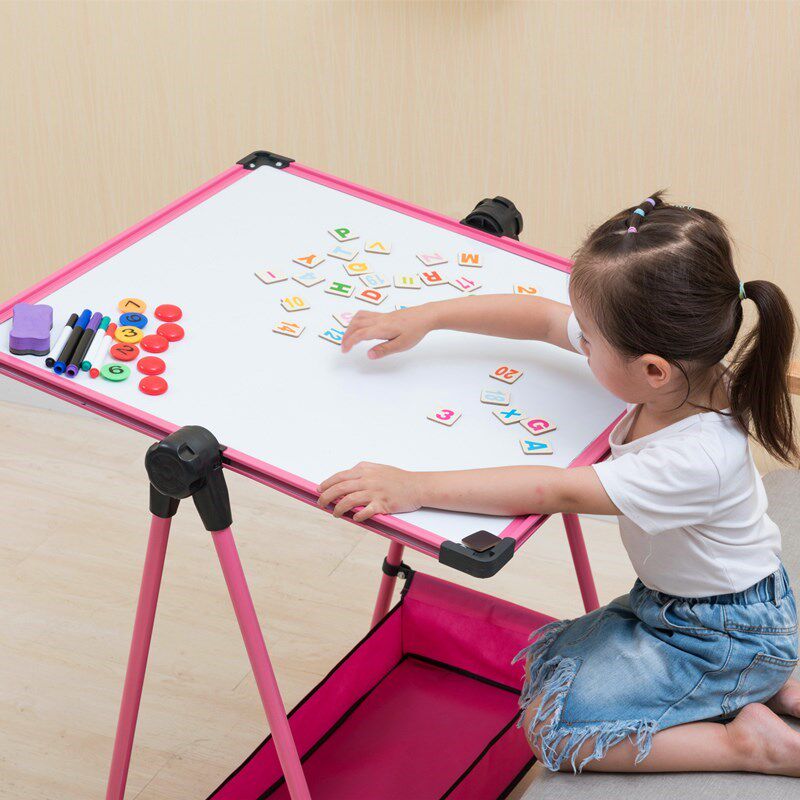 画画板黑板墙宝宝幼儿童小学生磁学写字家用性水笔可擦白板支架式