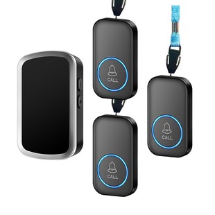 老人呼叫器三拖一无线老年人报警器一键呼救器床头家用呼唤铃