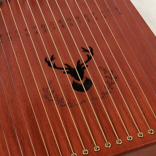 17弦板式指弹弦琴拇指琴初学易学便携适合女生冷门小型乐器手指琴