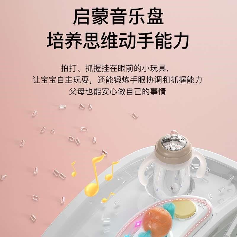 宝宝餐椅儿童吃饭座椅多功能可躺可座椅子带轮家用婴儿学坐饭桌椅