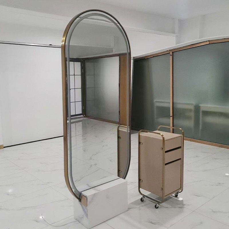 发廊专用不锈钢理发店镜台单双面网红美发镜子落地挂墙剪发椅潮款,商业/办公家具,理发镜台,淘宝优惠券,粉丝福利购,淘宝优惠卷