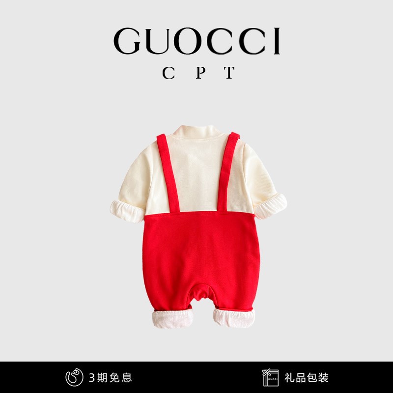 婴儿春春装连体衣男女宝宝洋气外出服新生儿春季长袖爬爬服外出服