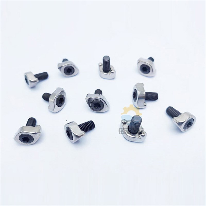 圆鼻立铣刀杆压板刀盘压块点式压板R4 R5 R6 R8 -5.0数控刀粒压块