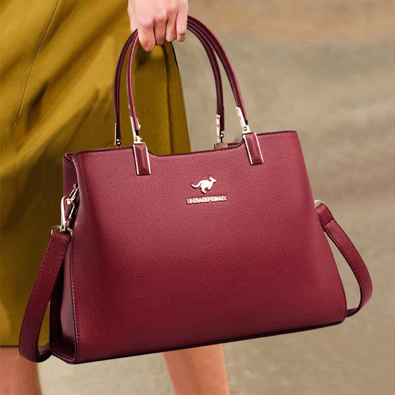 妈妈款包包高级感红色结婚包2024新款女包大气婆婆婚礼斜挎手提包