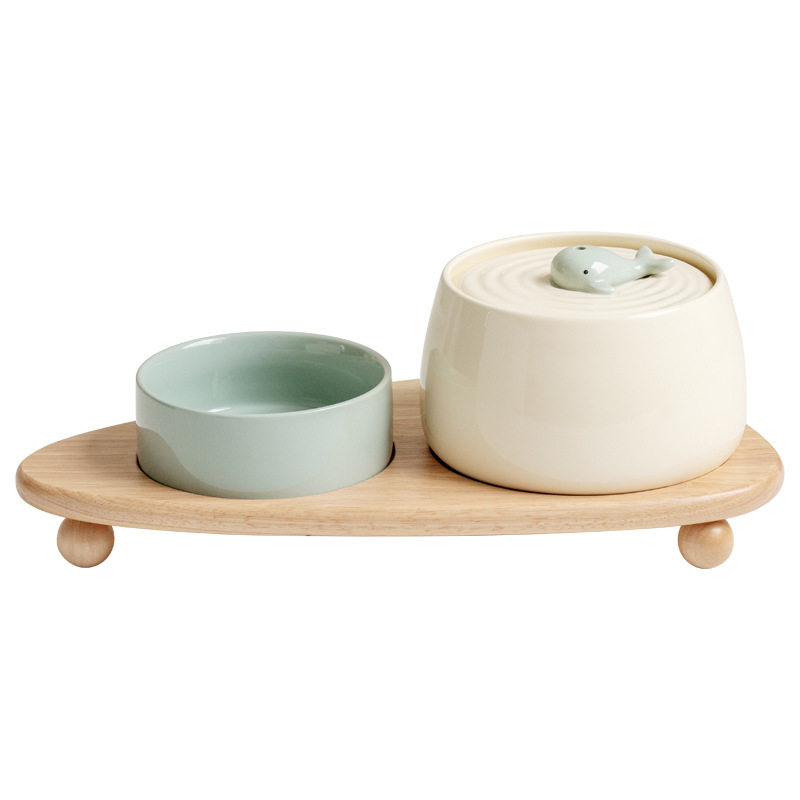 陶瓷猫咪饮水机自动循环过滤宠物用品流动静音狗狗活水喂水喝水器