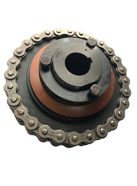 CTLC链轮摩擦式扭力限制器安全联轴器打滑扭矩Q保护器单双排链条