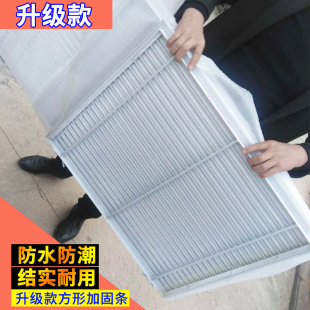 暖气罩家用老式 饰百叶格栅定制 装 饰网地暖分水器遮挡罩铝合金装