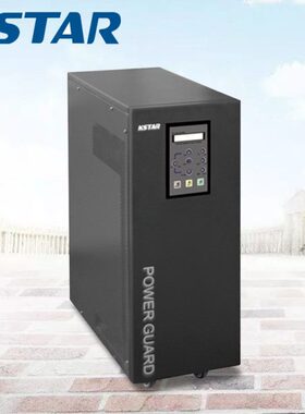 科士达UPS不间断电源GP801S-B在线式工机频1KVA800W标机内置电池