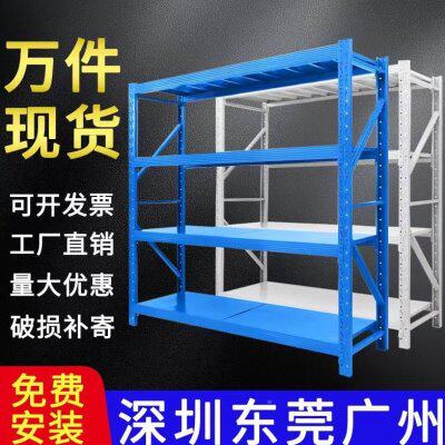 货架展示架置物多层仓储库房库房可拆卸仓库快递家用重型铁架子