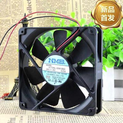 NMB 12CM变频器风扇 静音风扇 12025 24V 0.31A 4710NL-05W-B50