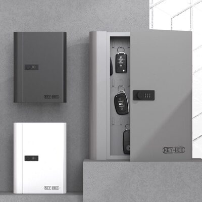 密码钥匙箱壁挂式房产交付管理盒汽车收纳盒中介交房钥匙柜家用