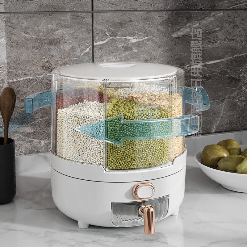 面桶面粉储米箱储物防潮高端分格米桶大号密封品质收纳盒厨房加厚