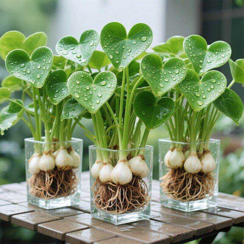 茨菇种球水培植物室内盆栽水草绿植观赏好养活慈菇苗鱼缸净化造景