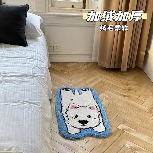 谁还没入这款可爱到爆的地垫！