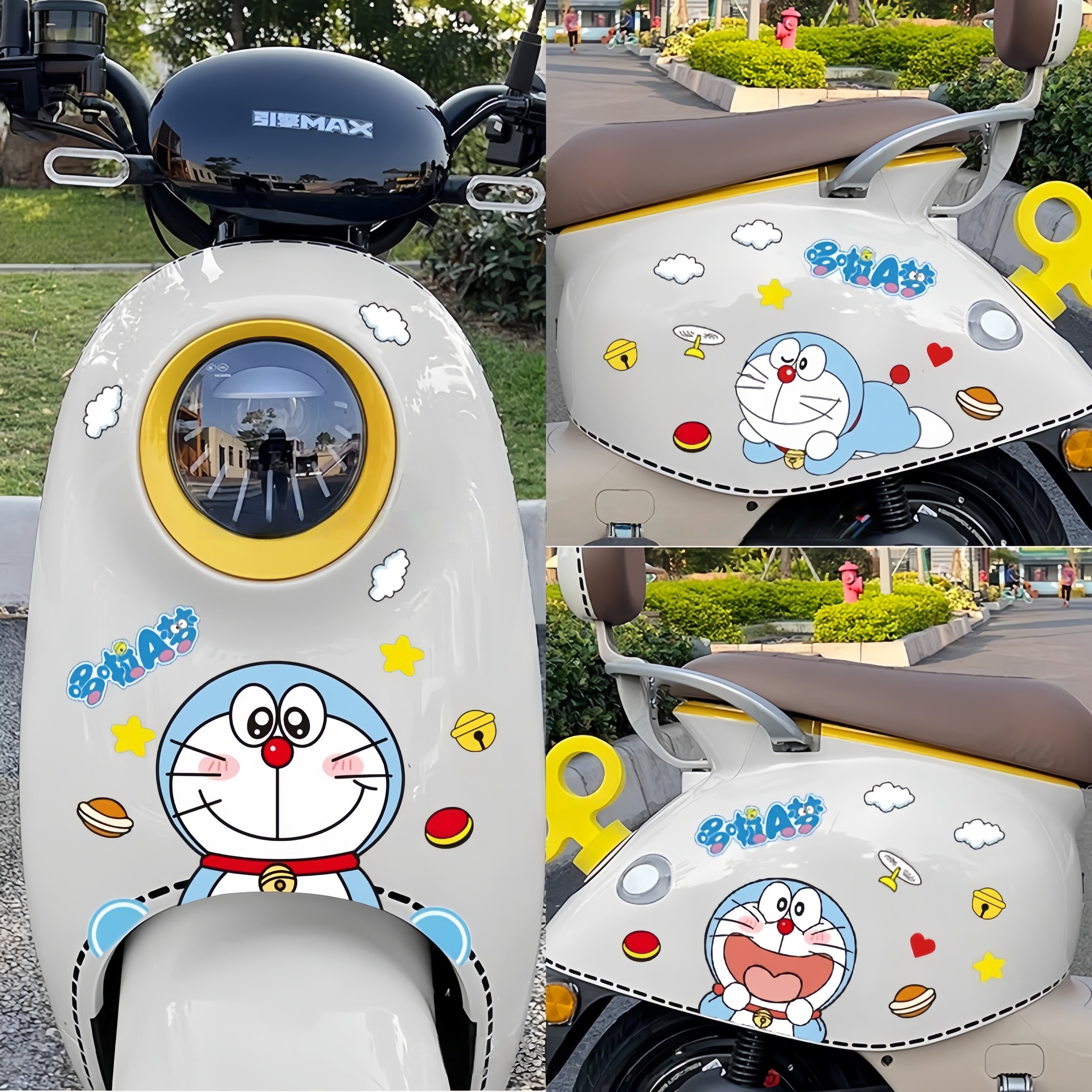 刮痕遮挡贴纸，直接改变车身外观