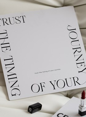 沐上简约现代桌面装饰画玄关创意ins风摆件高级感网红拍摄道具