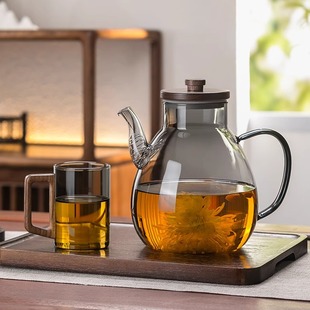 耐高温玻璃煮茶壶大容量家用电陶炉烧水壶大号泡茶冲茶器茶壶套装