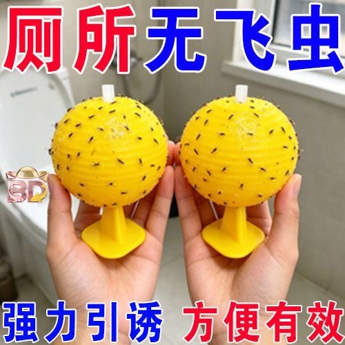 小飞虫粘虫球灭小飞虫室内卫生间驱蚊挂件黑色虫蚊驱蚊防蚊粘虫球