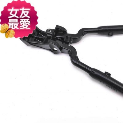 山地旅行自行车双脚可77调中支撑mass折叠车停车架铝合金脚撑双支