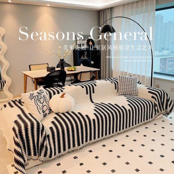 简约高级感沙发盖布全盖一片式沙发巾沙发套沙发毯2024新款沙发垫,居家布艺,沙发垫,淘宝优惠券,粉丝福利购,淘宝优惠卷