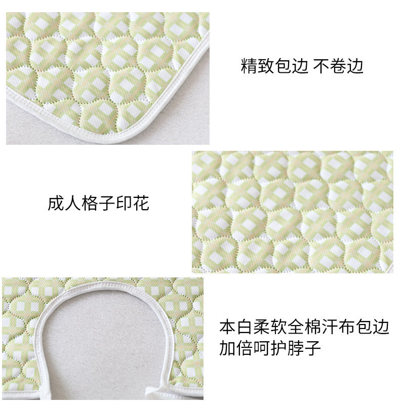 老人流口水巾纯棉透气成大人防水围嘴兜瞬间吸水三角巾哈喇子可洗