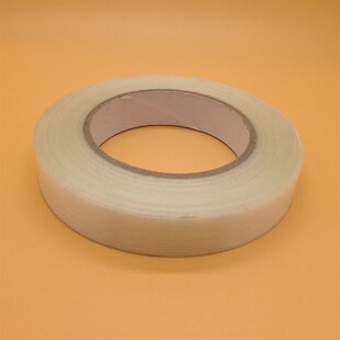 3cm5cm长50米玻纤强拉力固定胶带 定制不残胶条纹玻璃纤维宽2cm