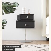 北欧迷你实木床头柜简约小户型收纳柜方糖创意储物轻奢床边柜