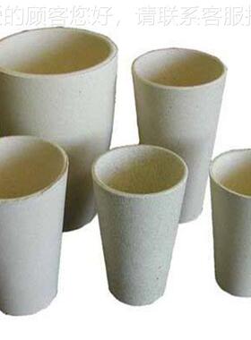 5~00ml高温氧化铝刚玉陶瓷坩0埚氧化锆坩埚锅坩埚创泰否弧2形CKQ