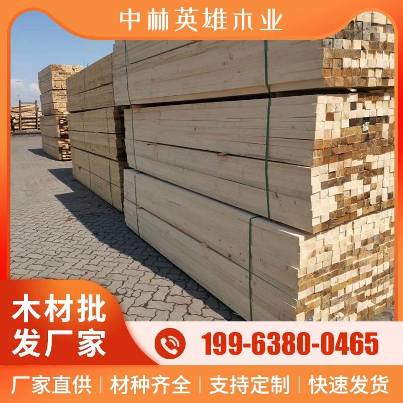 建筑木方建筑板材 支模用木方9*3樟子松托盘料木箱料铁杉