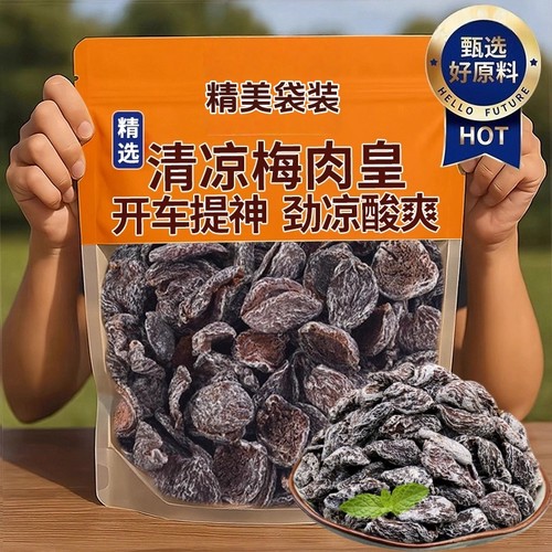 【潮汕风味】劲凉梅肉皇怀旧九制小零食追剧休闲梅肉果脯解馋零食