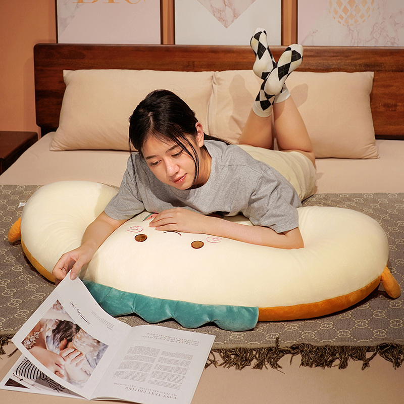 卡通靠枕床头靠垫超软抱枕女生睡觉卧室床上读书大号靠背垫可拆洗