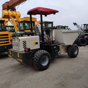 厂家直销前置翻斗车四驱铲车底盘改装运输车3吨10T可个性化做