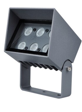 RGBL高光效投光灯LED12W9W彩光暖白黄光别墅园林文旅景观灯亮化