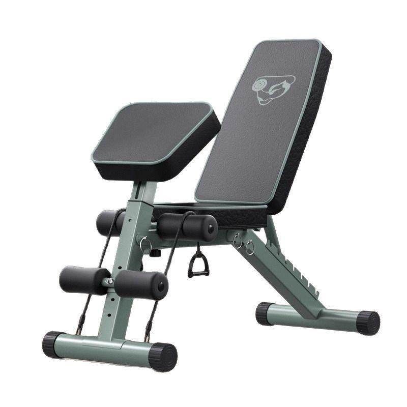 哑铃凳家用健身椅仰卧坐辅助器械健身器材多功能折叠卧推凳垫