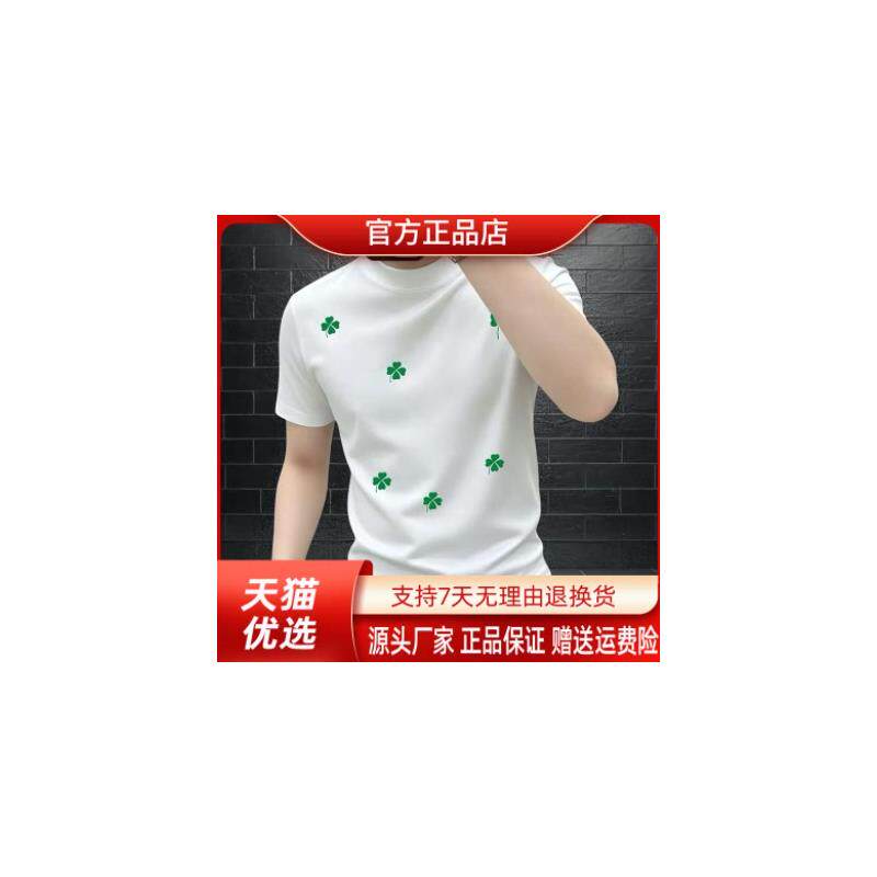 盛辰祥服装2026夏新款索罗娜棉质凉感潮牌短袖时尚圆领T恤男上衣图片